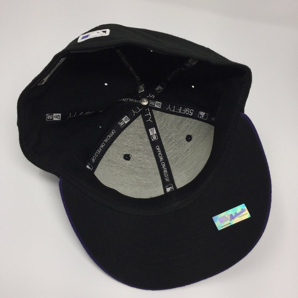 Colorado Rockies New Era Fitted‎ Hat - Picture 5 of 6